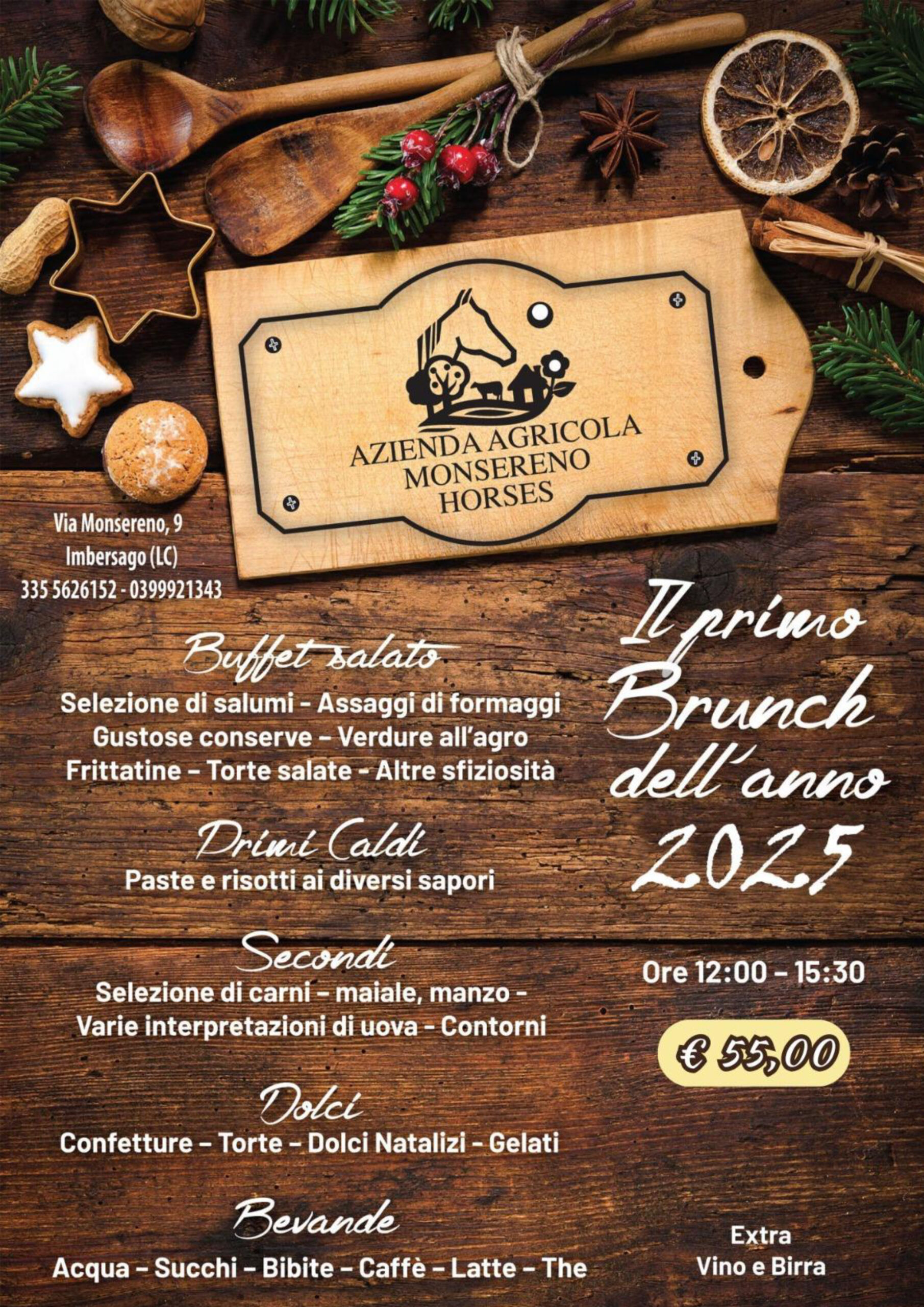 Brunch 1 Gennaio 2025 del Monsereno Horses